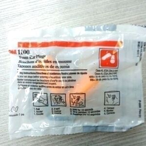 3M 1100 Foam Ear Plugs
